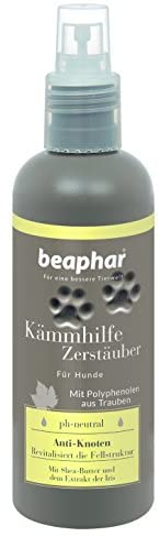  Beaphar Premium Ayuda de Peine vaporizador | de Cuidado de Pelo para Perros | entfilzung Spray con Shea de Mantequilla, Spray para peines de Pelaje de Perros | sin Siki Lone | 200 ML 
