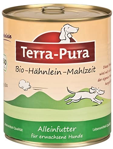  Bio de hähnlein comida para perros 800 g lata X 6 Terra pura 