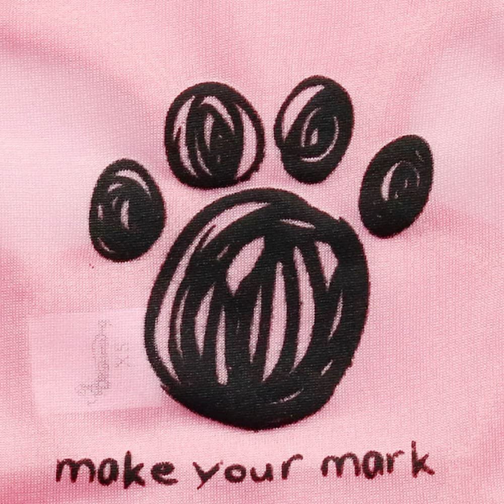  Camiseta para Perro y Gato de Algodón, Dragon868 Impresión de Huellas Ropa Perro Pequeño, Ligera de Chaleco Camisetas Perros Ropa Disfraz para Yorkshire Chihuahua, Primavera y Verano, 4 Colores, XS-L 