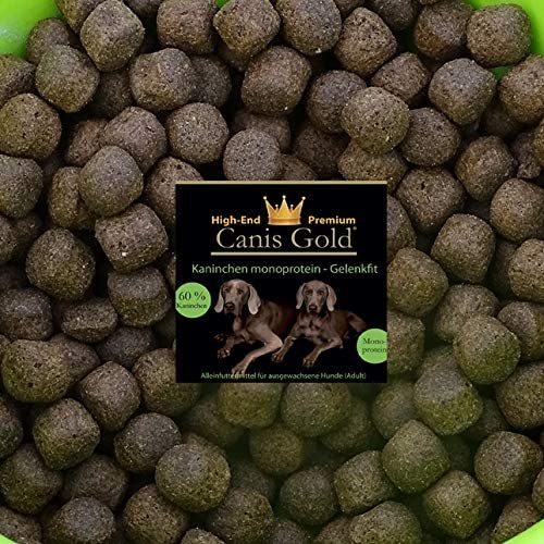  Canis Gold 5 kg Adult 60% Conejos | monopro calcárea | getreidefreies Super Premium Perros trockenfutter 