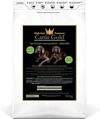  Canis Gold 5 kg Adult 60% Conejos | monopro calcárea | getreidefreies Super Premium Perros trockenfutter 