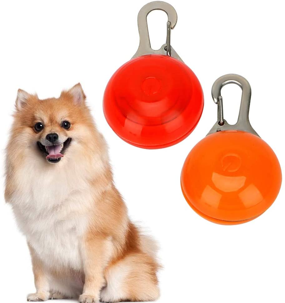  chongwan Collares Luminosos para Perros Collares Fluorescentes Brillan En La Oscuridad para La Seguridad De Las Mascotas Artículos para Mascotas 