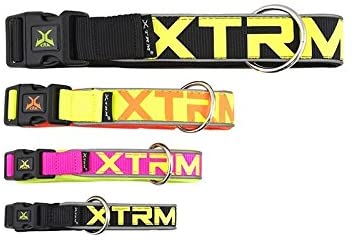  Collar X-TRM Neon Flash Fucsia 20mm x 35-45cm 