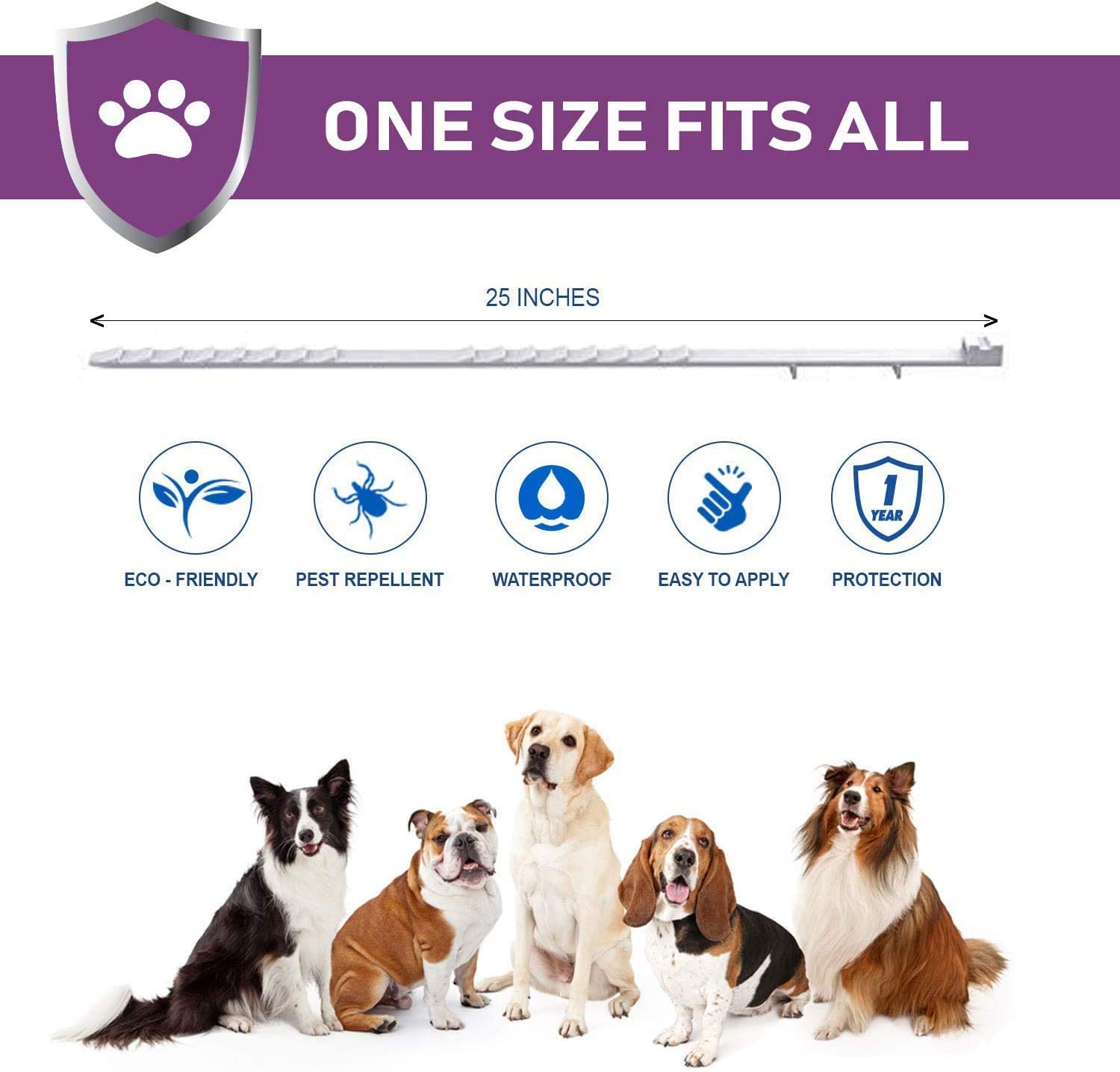  Cuello de perro fuerte transpirable Collar de perro de seguridad ajustable cómodo para perros pequeños / medianos / grandes 