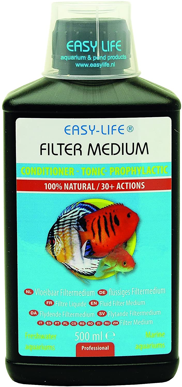  Easy Life Filter Medium - Líquido para filtro de pecera, 1000 ml 