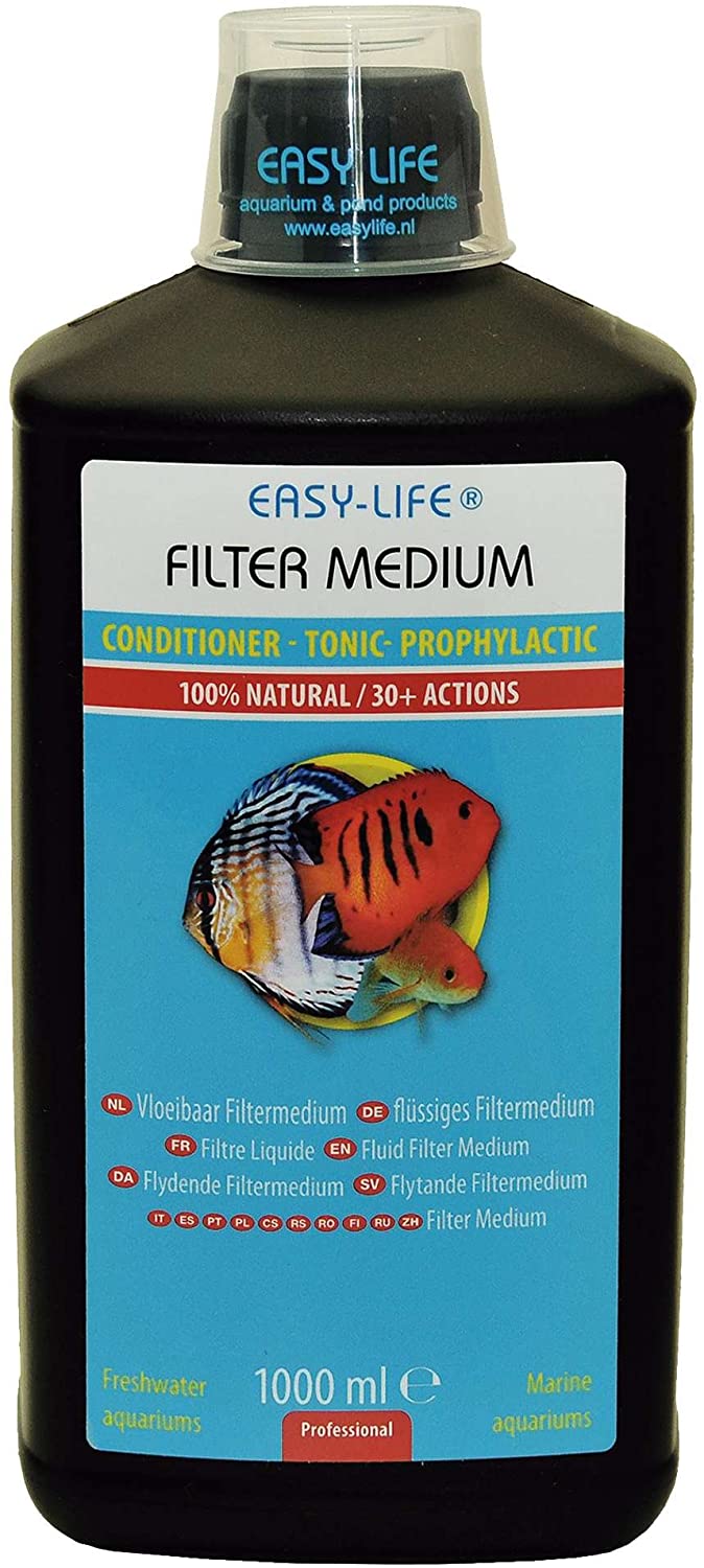  Easy Life Filter Medium - Líquido para filtro de pecera, 1000 ml 
