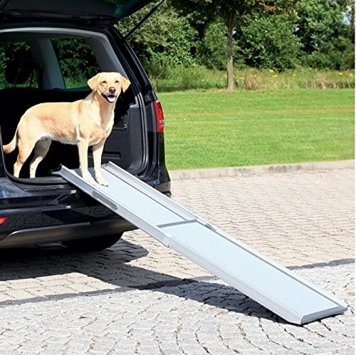  Flexible telescópica rampa de perro petwalk (ideal para perros que ya no puede saltar) – perfecto para la ansiedad, los jóvenes, Viejo, débiles o Enferma perro Entrar en y fuera del coche 