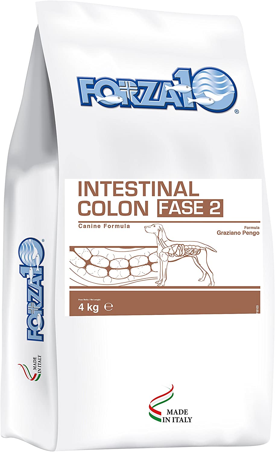  Forza10 Intestinal Colon Phase II - Pienso seco para Perros con inflamación de la mucosa gástrica 
