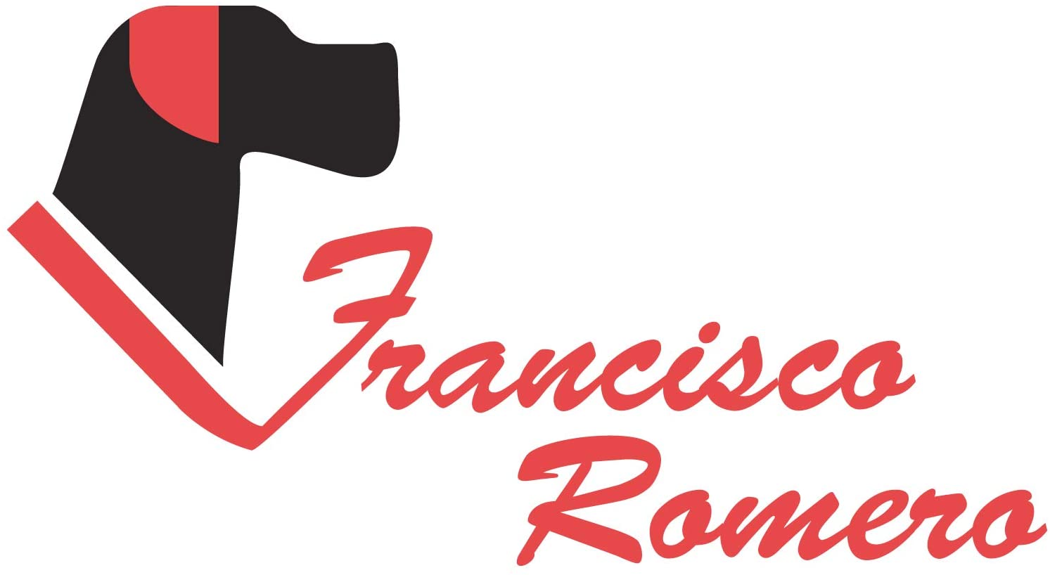  Francisco Romero - Collar con Funda Antiparasitaria Biothane Beta, 2.5 x 50 cm, Rojo 