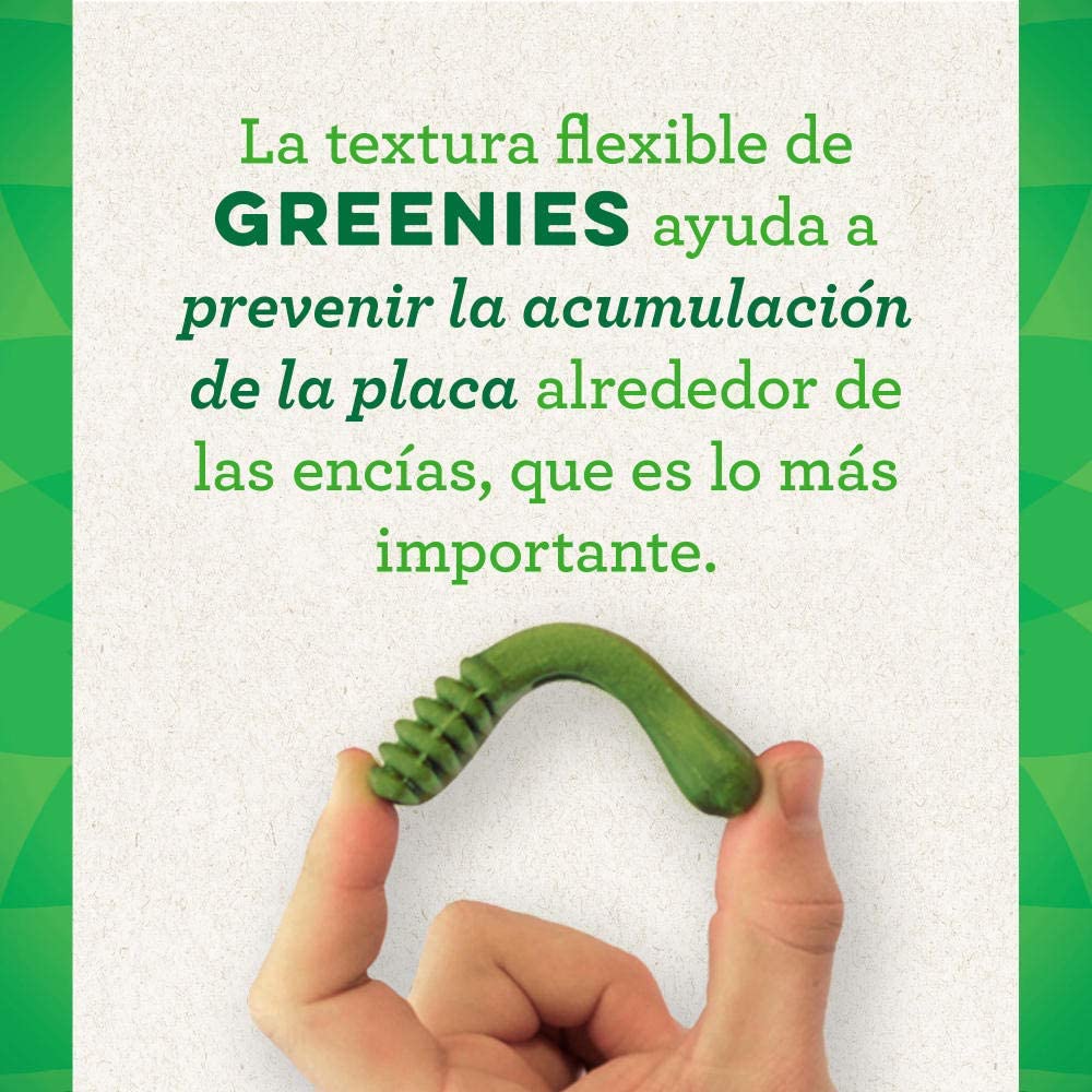  Greenies Snack Dental Teenie para Perros Toy, Bolsa de 340g (Pack de 6) 