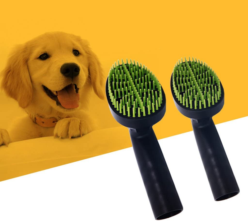  GREEN&RARE Cepillo de Aseo para Mascotas, Gatos, Perros, aspiradoras, Herramienta de fijación para Pelo Suelto, 32 mm 
