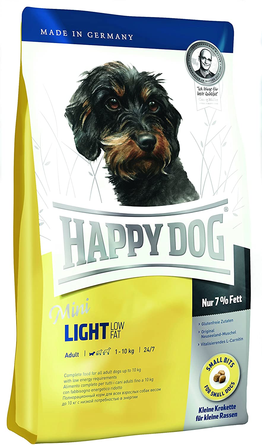  Happy Dog Mini Light Comida para Perros - 4000 gr 
