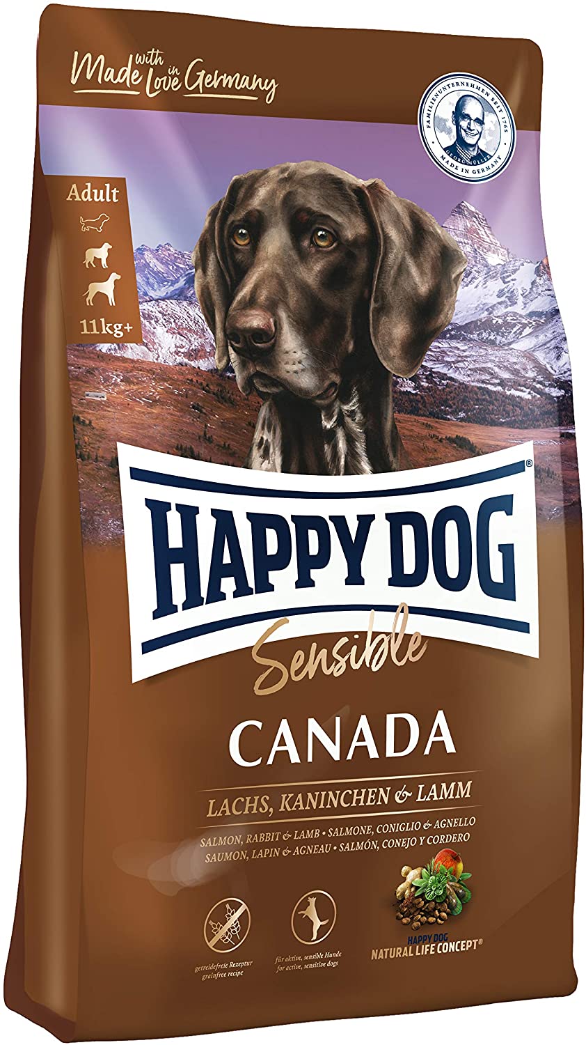  Happy Dog Supreme Canada Comida para Perros - 1000 gr 