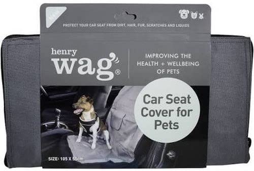  Henry Wag - Funda protectora para asiento individual del coche para mascotas 