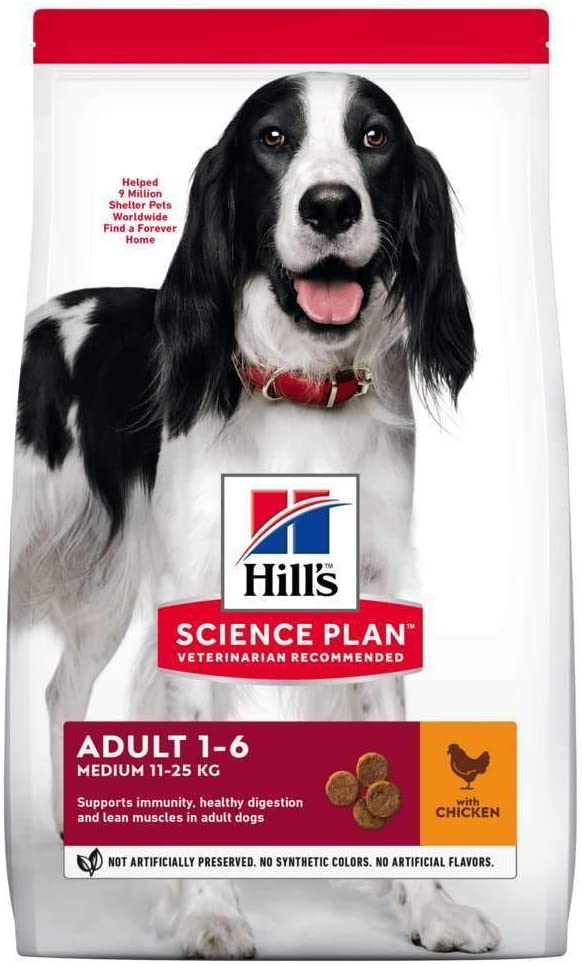  Hills Adult Advance Fitness Razas Medianas con Pollo Science Plan pienso perros 