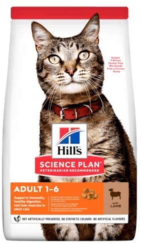  Hills Science Plan Feline Adult Cordero & Arroz 10Kg 85 g 