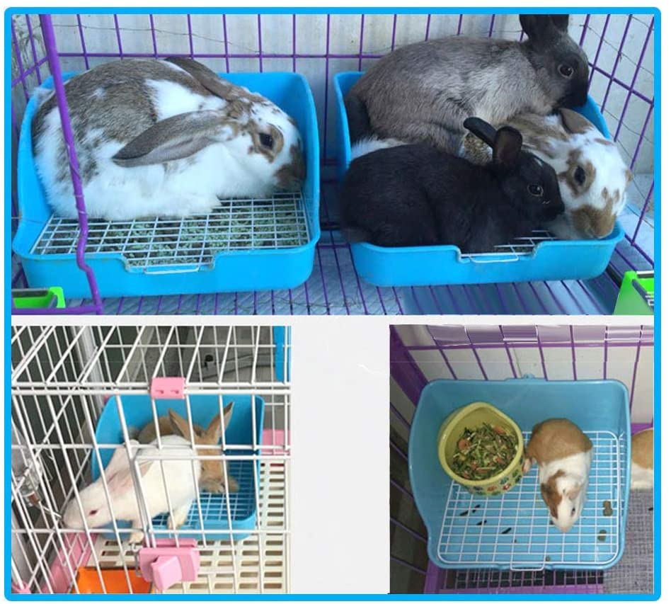  HongYH Esteras de Conejo para jaulas Conejo, Conejillo de Indias, hámster y Otras jaulas para Animales pequeños Estera para prevenir Enfermedades de Las Mascotas 
