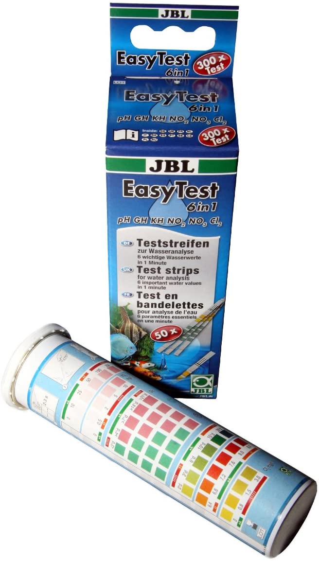  JBL 2533900 Tiras de análisis de Agua EasyTest 6 en 1 