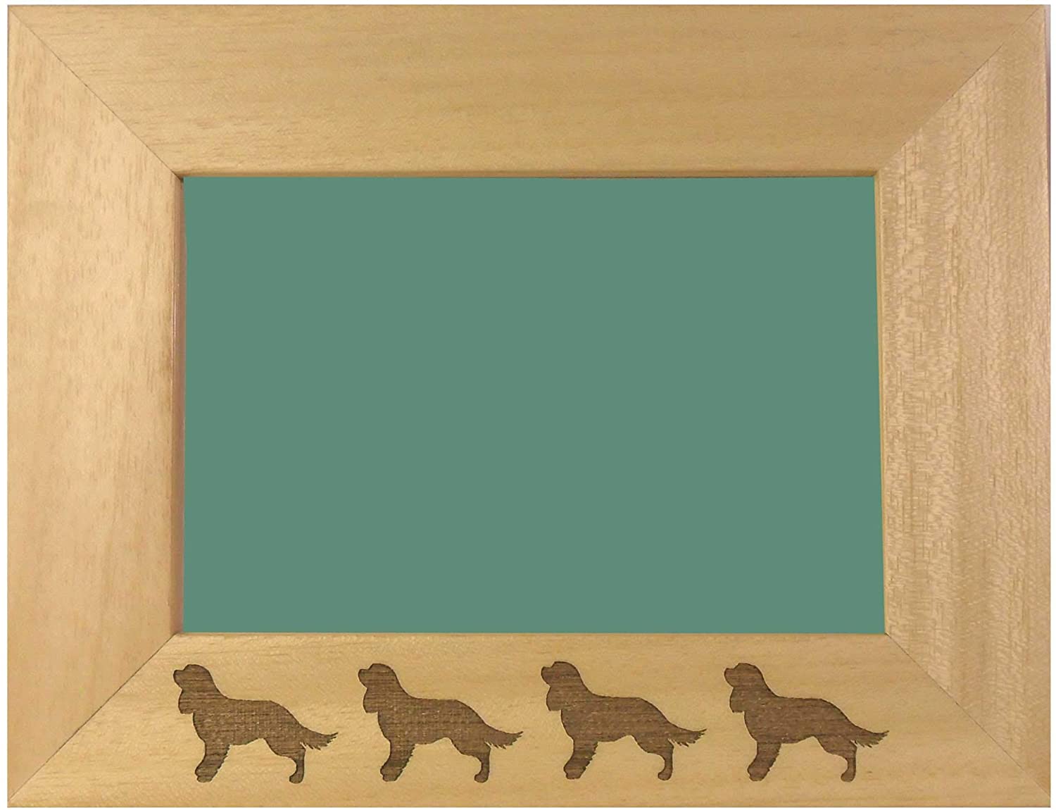  JTS-Designs Cavalier King Charles Spaniel Marco de fotos grabado – regalo para los amantes de los perros – para paisajes de 6 x 4 pulgadas imágenes 
