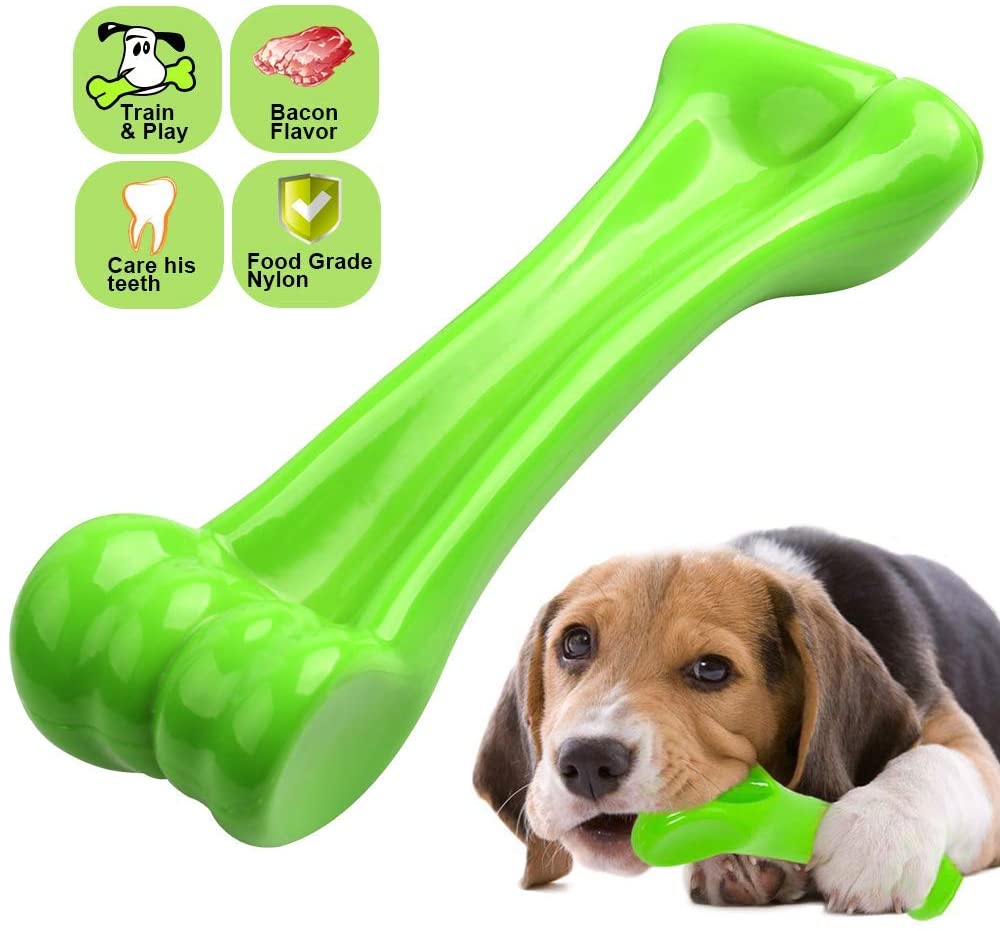  Juguete resistente para cachorro de perro, Toys-oneisall, hueso para mastica de juguete, para mordelones agresivos. Juguetes indestructibles para perros grandes 