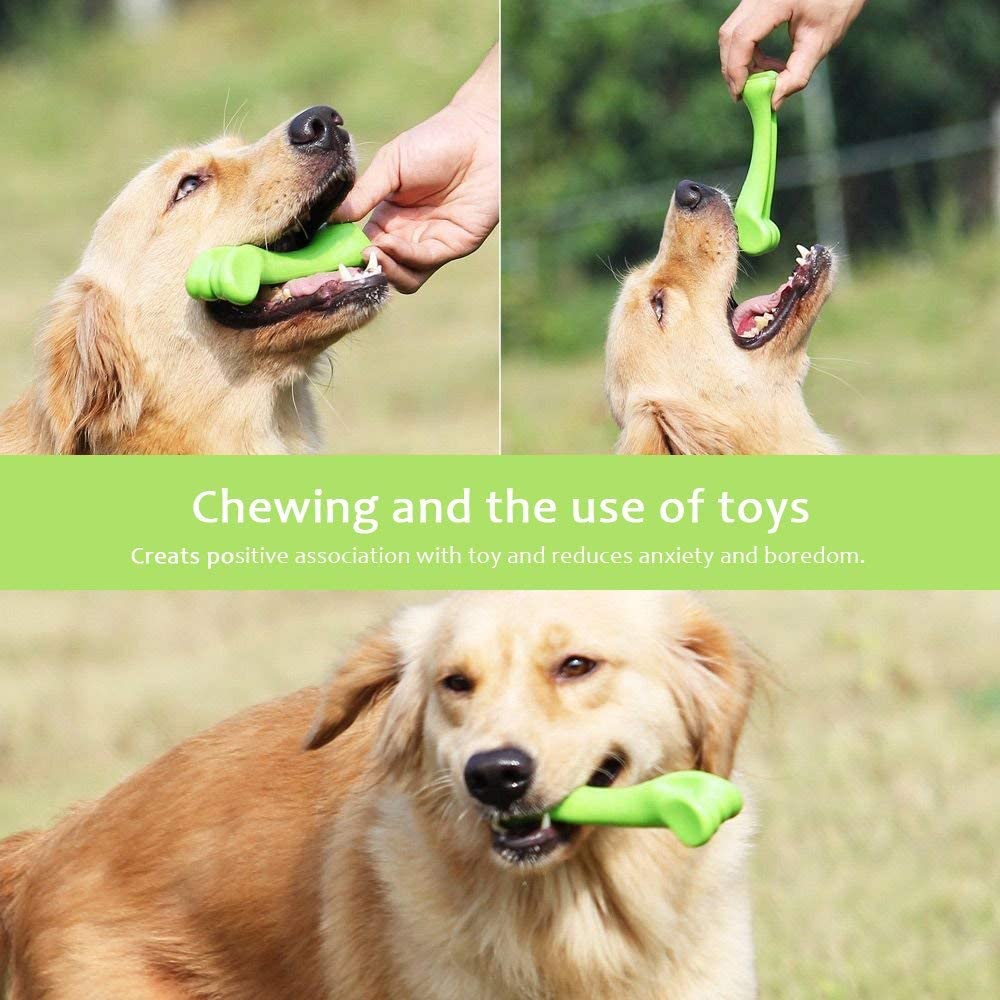  Juguete resistente para cachorro de perro, Toys-oneisall, hueso para mastica de juguete, para mordelones agresivos. Juguetes indestructibles para perros grandes 