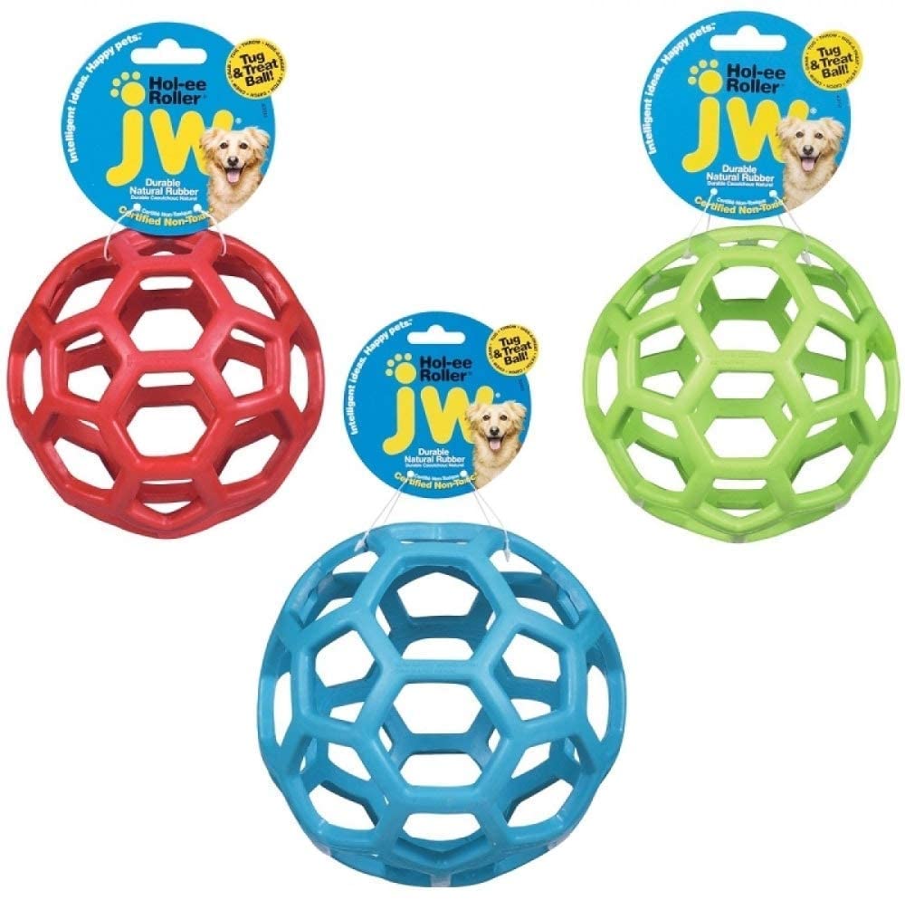  JW JW43111 Juguete HOL-EE Roller Medium, Juguete para Perros Masticar Y Morder, M 