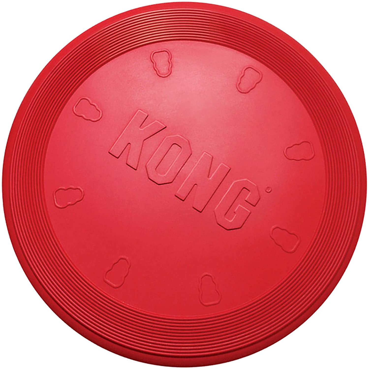 KONG - Flyer - Frisbee de caucho resistente - Raza grande 
