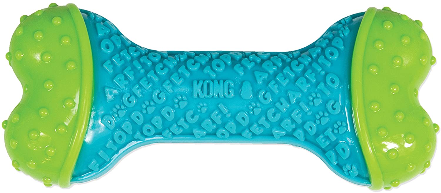  KONG - Hueso CoreStrength™- Juguete Resistente para Morder - Perros Pequeños y Medianos 