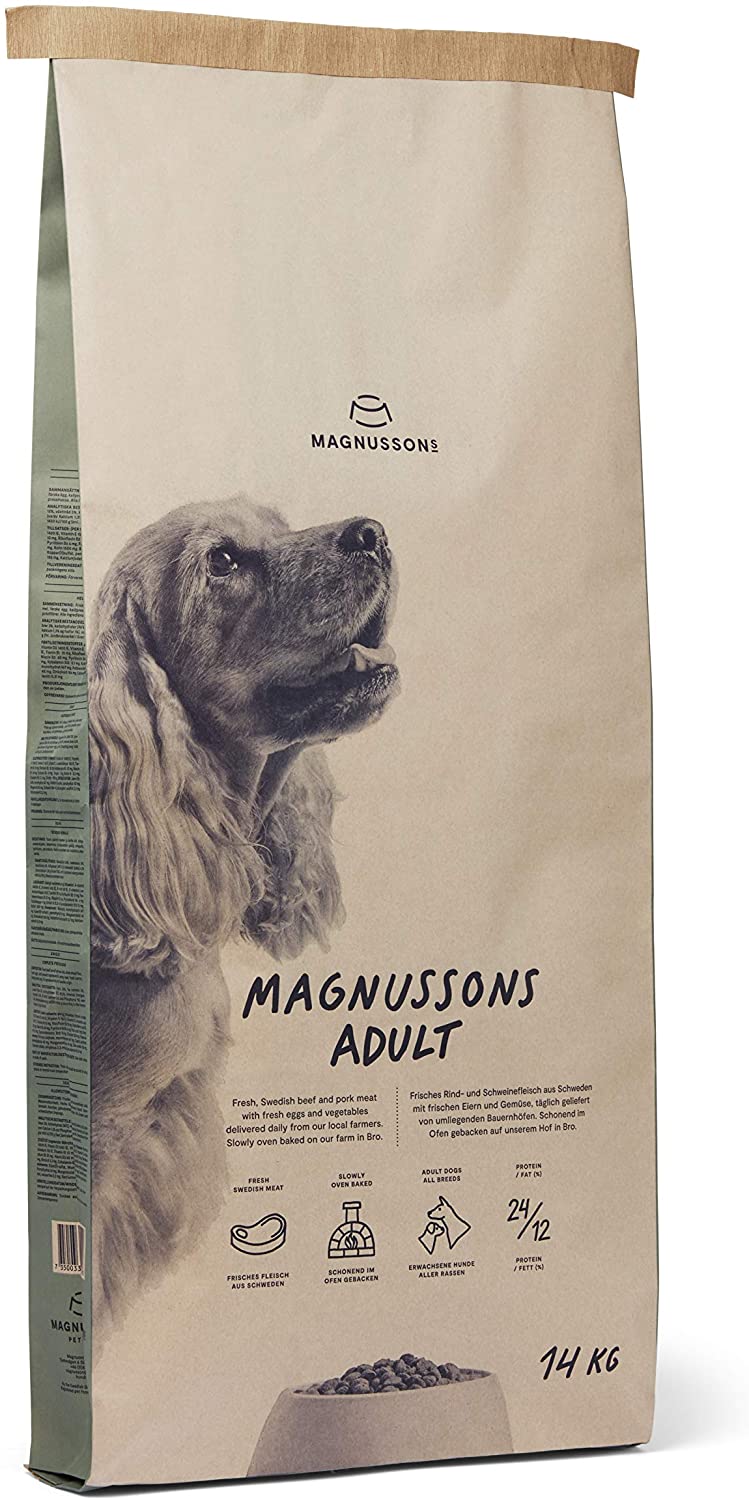  Magnusson Comida para Perro para Adultos y Galletas 