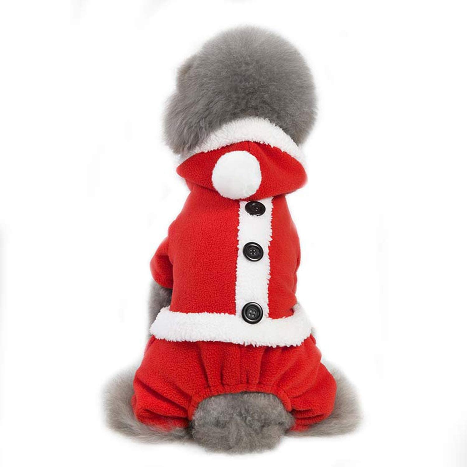  NA Ropa de Navidad para Perros cálidos Vestido y Abrigo Ropa para Cachorros Ropa para Mascotas para Perros Yorkshire Terrier Chihuahua 2 M 