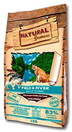  Natural Greatness Field & River Alimento Seco Completo para Gatos - 2000 gr 