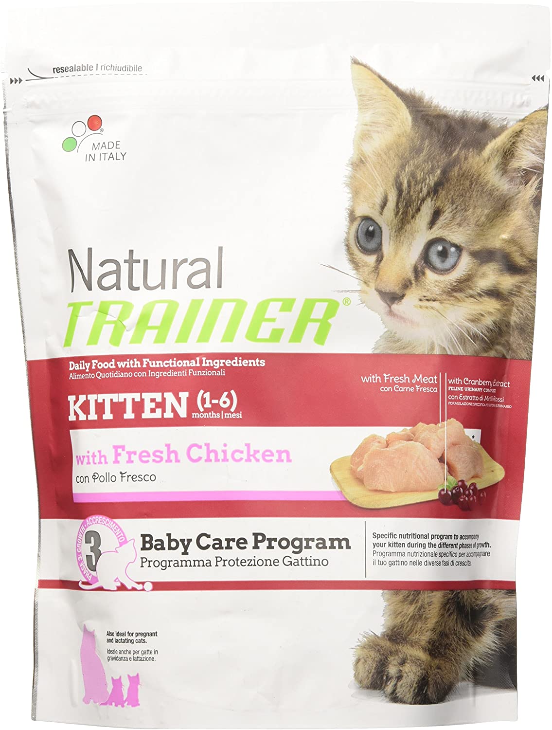  Natural Trainer -Alimento para Gatitos, de 300 g 