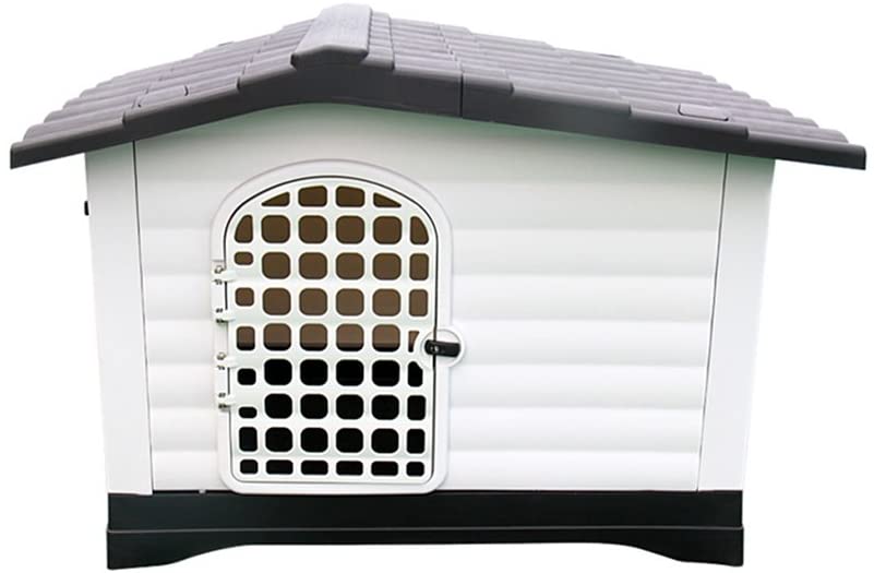  Nido de perro-Nido de mascotas Jaula de perro grande Cage de plástico para mascotas Retriever de gato Nido de gato Extraíble y lavable Cama de perro Fossa Outdoor Dog House Waterproof Interior 