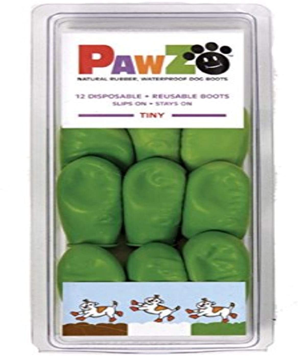  Pawz Pawz Maletero para Perro pequeño (12) Verde (Lime Green) pequeño 