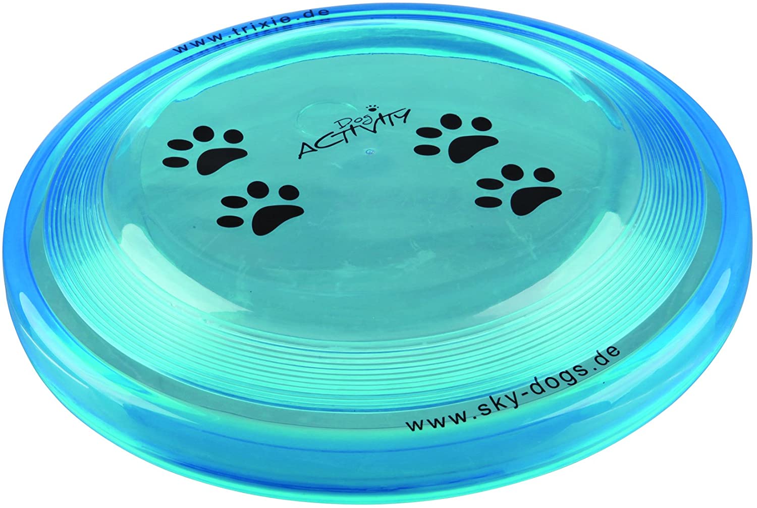  Perro actividad Disco Bite prueba Frisbee perrito Formación recuperar juguete dos tamaños, Colores Surtidos 