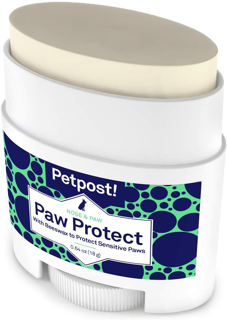  Petpost | Protección para Patas de Perro - Bálsamo de Aeite de Girasol Orgánico y Cera de Abejas para el Pavimento Caliente - La Cera Recubre las Patas del Perro para Evitar Quemaduras de Frío o Calor 