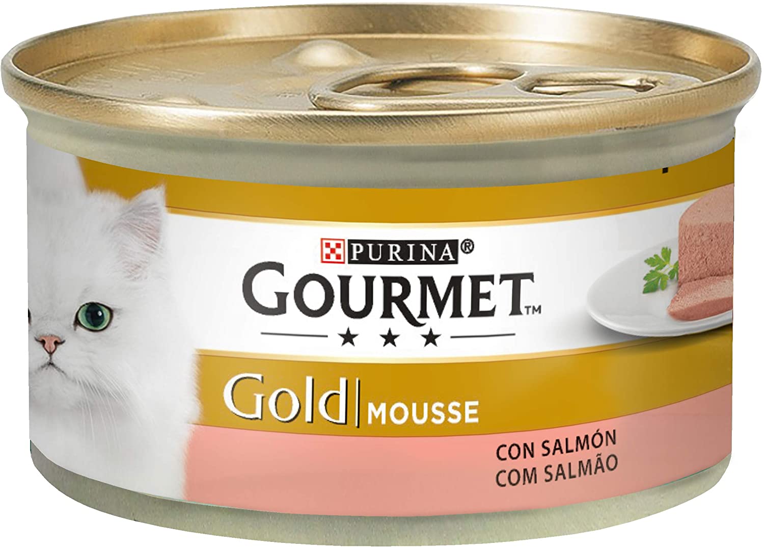  Purina Gourmet Gold Mousse Comida para Gatos con Pollo, 24 x 85 gr 