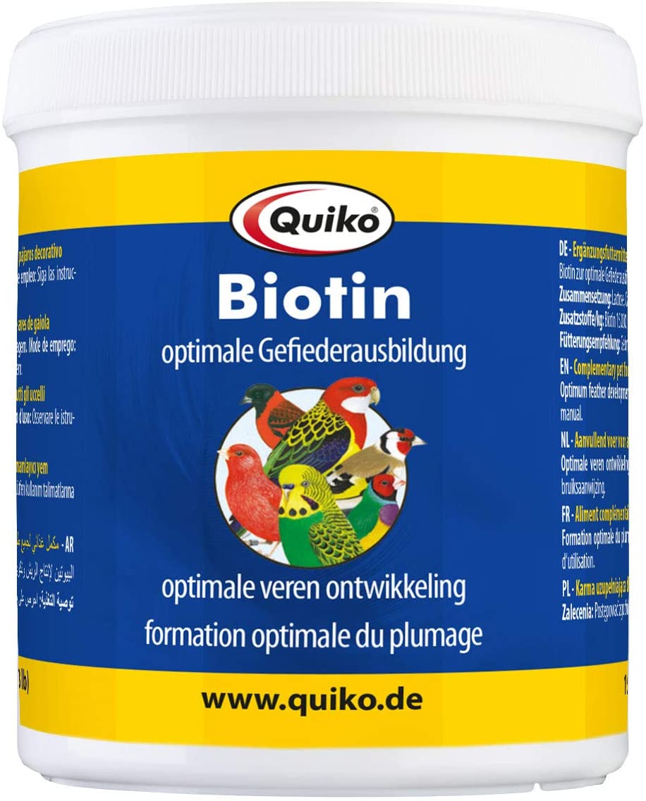  Quiko Biotina – Polvo para favorecer Durante la Mauser, 1er Pack (1 x 150 g) 