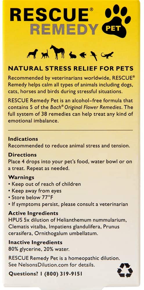  Rescue Remedy Bach Pet, 20 ml 