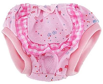  Rokoo Perro Mascota Pañal Fisiológico Sanitario Pantalones Lavables Perros Menstruación Ropa Interior Bragas 