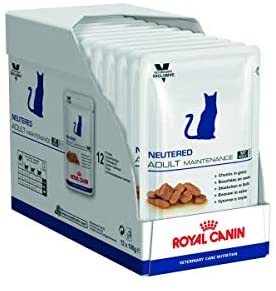  Royal Canin Neutered Adult Maintenance, Comida de gato, 100 g, pack de 12 