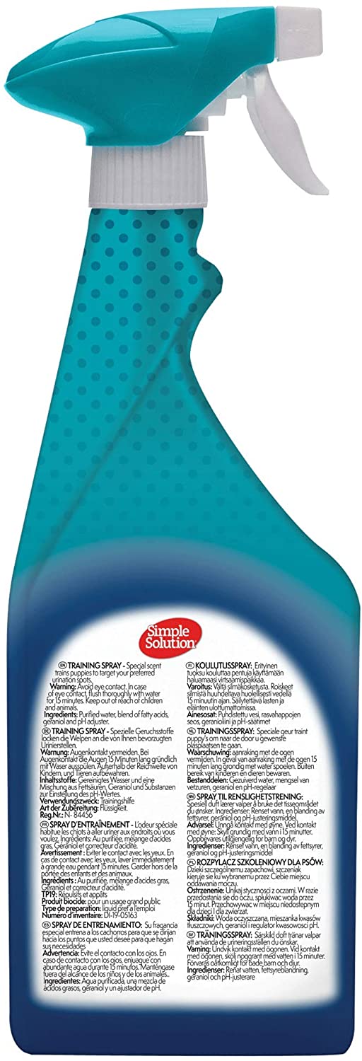  Simple Solution Perrito Ayuda Formación Spray – 500 ml 