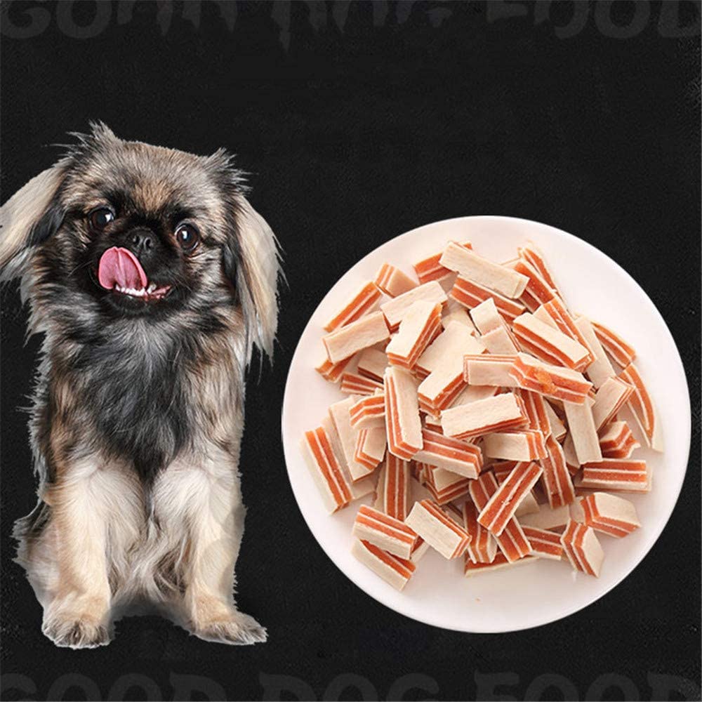  SUHXS Suministros para Mascotas, 400 G, Sándwich Cachorros De Oso De Peluche Que Entrenan Comida Seca para Mascotas De Pollo 