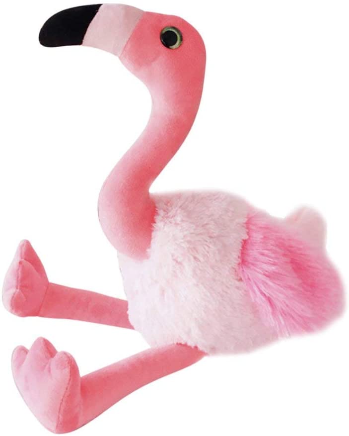  Tenlacum - Cojín de Peluche con diseño de Flamenco Rosa de 45 cm para niños, muñecas, Juguetes para Mascotas 