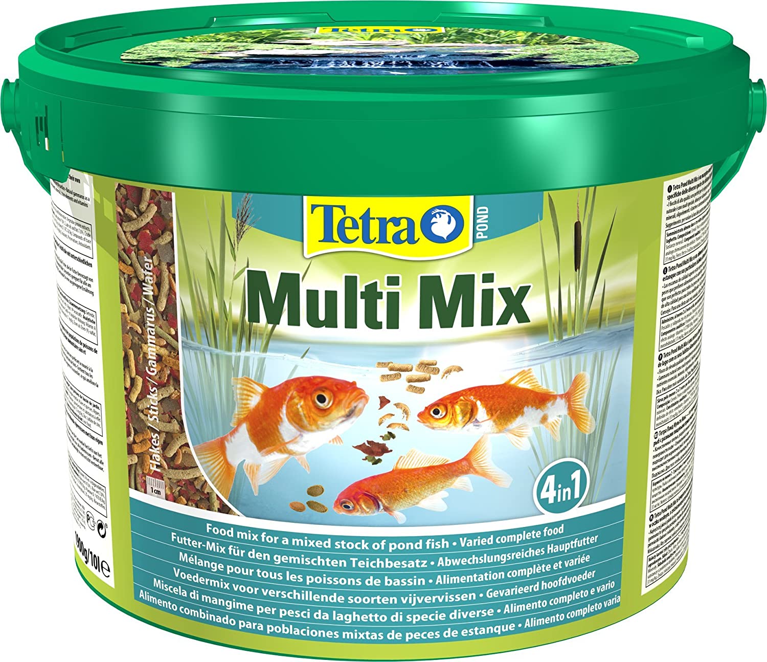  Tetra - Alimento multi-mix para peces de estanque 