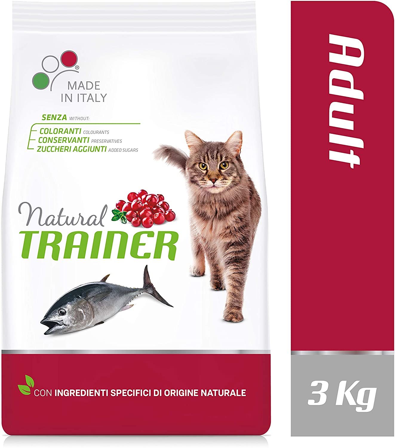  Trainer Natural Adult Gato, Tonno - 3 kg 