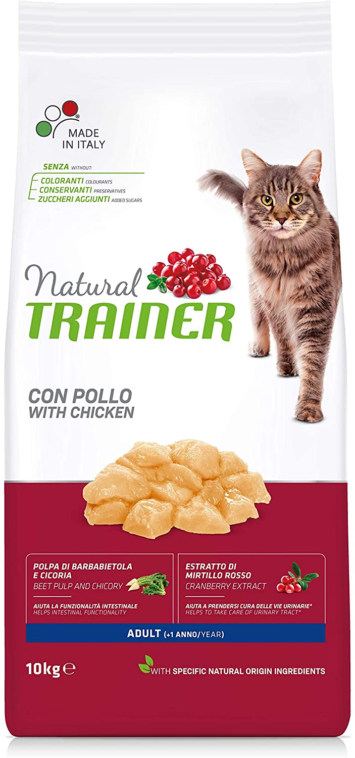  Trainer Natural Cat Adult con Pollo 10 kg - 10000 g 