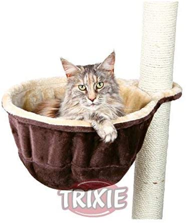  Trixie Peluche Bolsa para rascador, 38 cm, Beige/marrón 