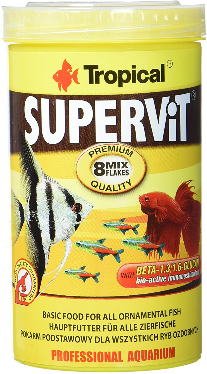  Tropical supervit Premium Principal Copo de Forro, Forro para Todos los Peces Ornamentales, 1er Pack (1 x 500 ml) 