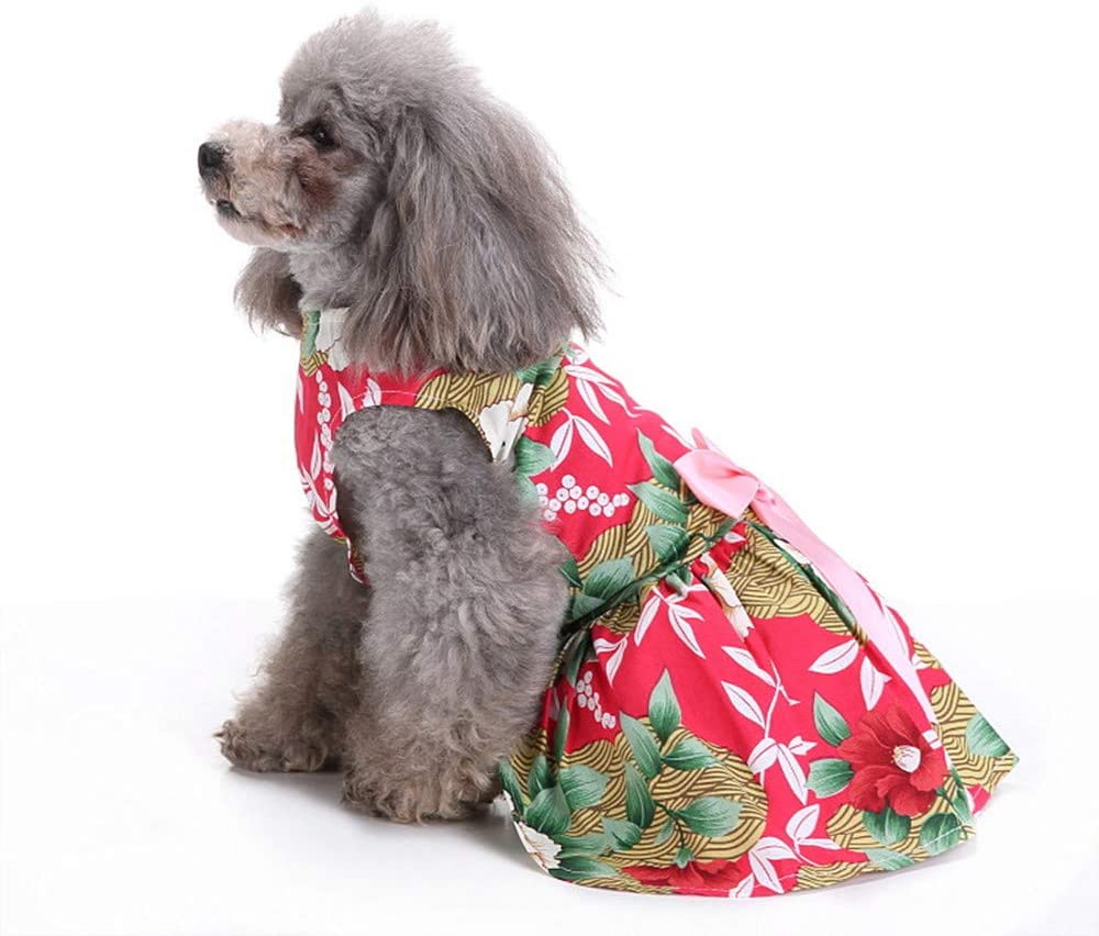  TUOTANG Falda de Moda para Mascotas Ropa para Mascotas Falda de Verano Vestido Falda para Perro, 9,Medium 